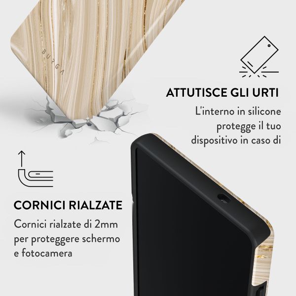 Burga Cover Posteriore Resistente Samsung Galaxy S25 Ultra - Full Glam