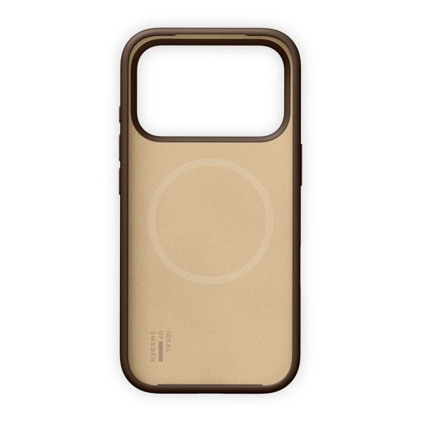 iDeal of Sweden Cover in silicone con MagSafe Apple iPhone 17 Pro - Mocha Mousse