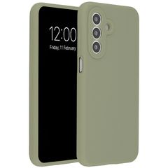 Accezz Cover Posteriore in Silicone Liquido Samsung Galaxy A27 (5G) - Cooper Green
