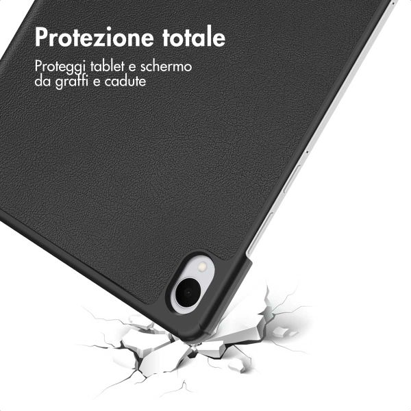 imoshion Cover a libro Trifold Samsung Galaxy Tab S11 - Nero