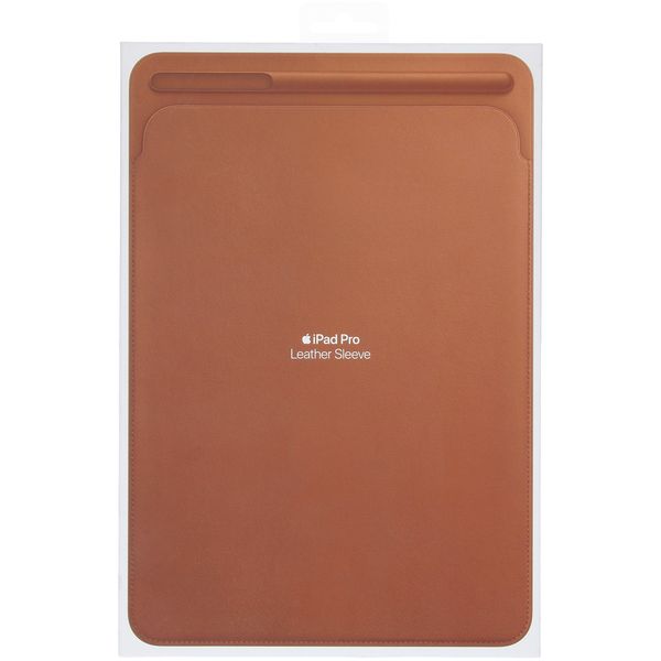 Apple Sleeve in Pelle iPad Pro 10.5 / iPad Air 10.5 - Saddle Brown
