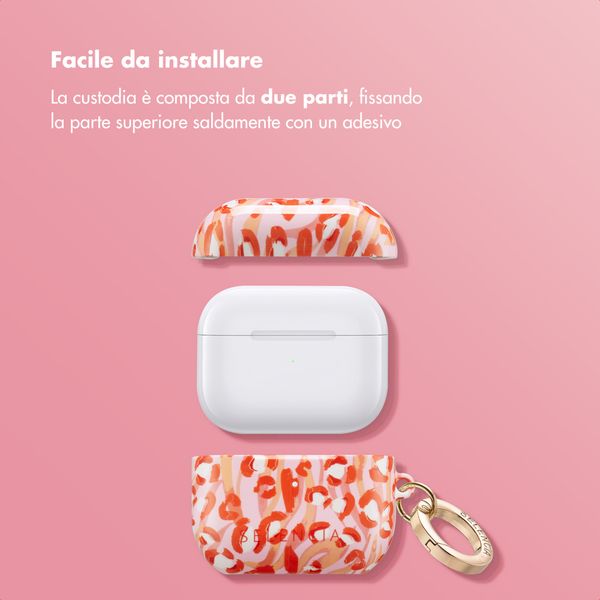 Selencia Cover Vivid  Apple Airpods 3 - Wild Spots Lipstick