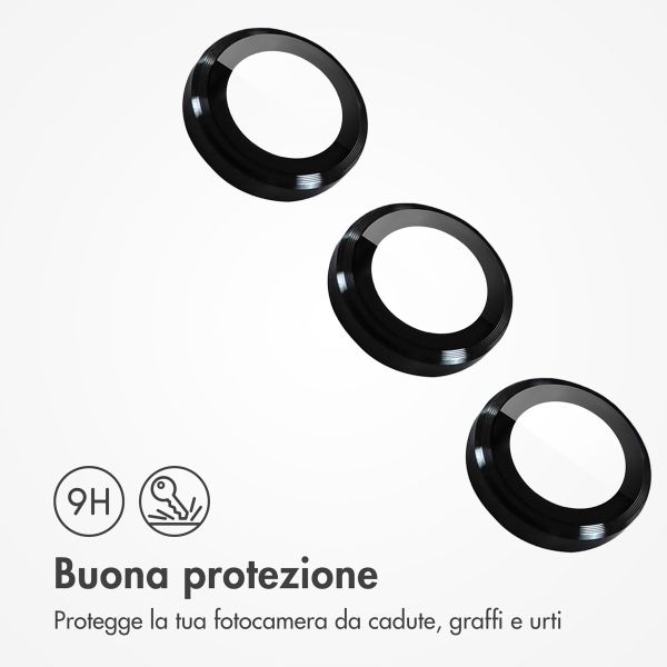 imoshion 2 Pack protezione lente fotocamera per Samsung Galaxy S25 - Nero