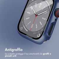 imoshion Cover rigida integrale Apple Watch 7 / 8 / 9 - 45 mm - Blu scuro
