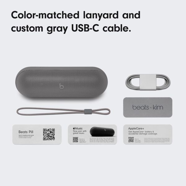 Beats Altoparlante Wireless Bluetooth Pill x Kim Kardashian - Dark Gray