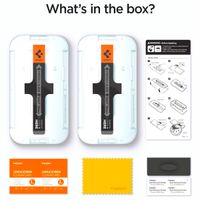 Spigen Vetro temperato privacy GLAStR EZ Fit + Applicatore - confezione da 2 Apple iPhone 13 / 13 Pro