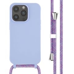 imoshion Cover in Silicone con Cordino Apple iPhone 14 Pro - Viola