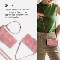 imoshion Cover a libro con Cordino Apple iPhone 14 / 13 - Rosa