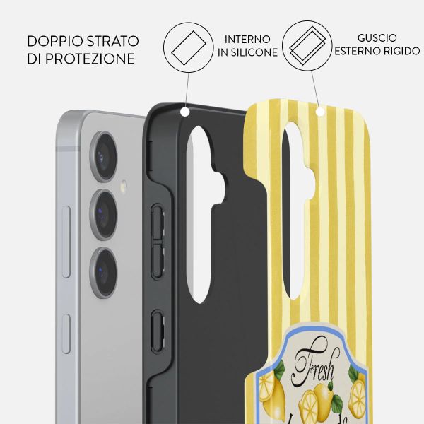 Burga Cover Posteriore Resistente Samsung Galaxy S24 - Frizzante