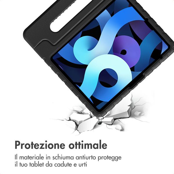 imoshion Cover Posteriore Kidsproof con Maniglia Apple iPad Pro 13 (2025) M5 / (2024) M4 - Nero
