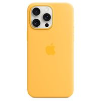 Apple Cover Posteriore in Silicone con MagSafe Apple iPhone 15 Pro Max - Sunshine