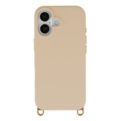 Selencia Cover posteriore Rivièra con MagSafe con ganci rimovibili Apple iPhone 17 - Milky Latte