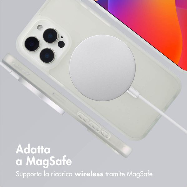 imoshion Cover posteriore Color Guard con MagSafe Apple iPhone 15 Pro Max - Bianco