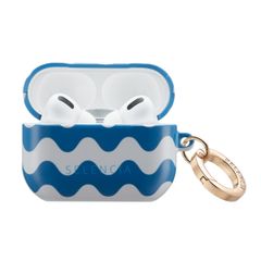 Selencia Cover Vivid  Apple Airpods Pro - Wave Vibes Classic Blue