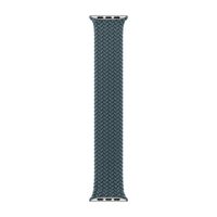 Apple Cinturino Solo intrecciato Apple Watch | 38/40/41/42 mm - Taglia 5 - Lake Green