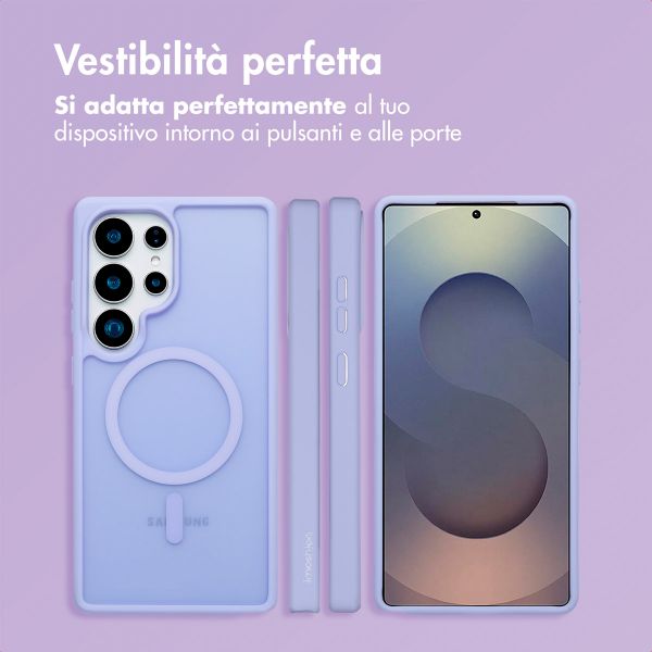 imoshion Cover posteriore Color Guard con MagSafe Samsung Galaxy S25 Ultra - Lilla