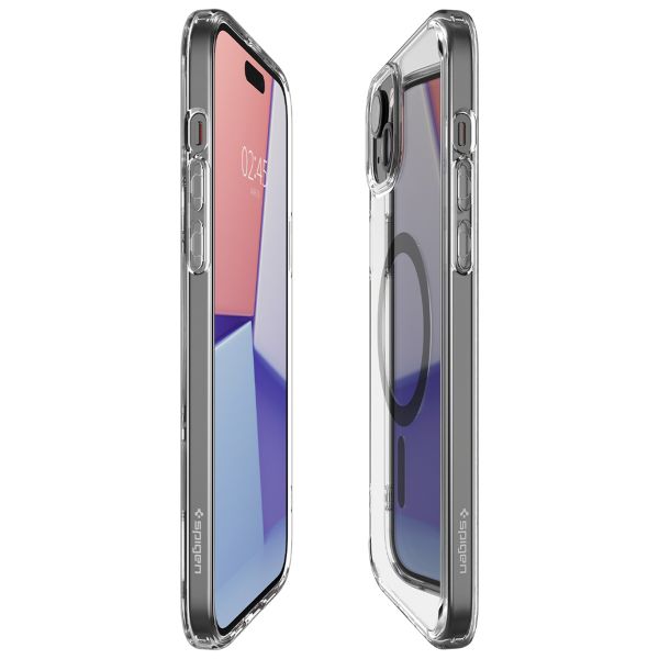 Spigen Cover Posteriore Ultra Ibrida con MagSafe Apple iPhone 15 - Graphite