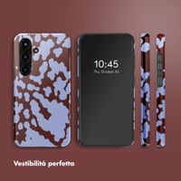 Selencia Cover posteriore Vivid con MagSafe Samsung Galaxy S25 - Moo'd Lavender Glow
