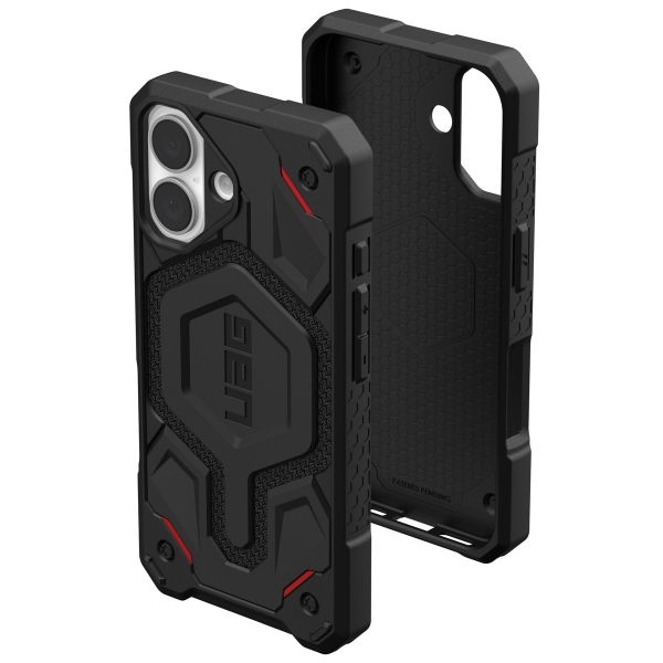 UAG Cover Posteriore Monarch Pro Apple iPhone 16 - Kevlar Black