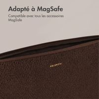 Selencia Cover laptop teddy 13-14 pollici - Choco Brown