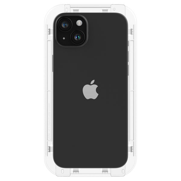 Spigen Vetro temperato privacy GLAStR EZ Fit + Applicatore - confezione da 2 Apple iPhone 16 / 15