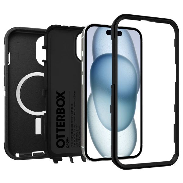 OtterBox Cover Posteriore Defender Pro con MagSafe Apple iPhone 17e / 16e / 15 / 14 / 13 - Nero