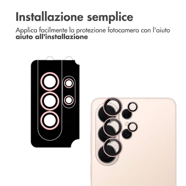 imoshion 2 Pack protezione lente fotocamera per Samsung Galaxy S26 Ultra - Pink Gold