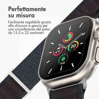 imoshion Cinturino in nylon Alpine Apple Watch | 44/45/46/49 mm - Indigo