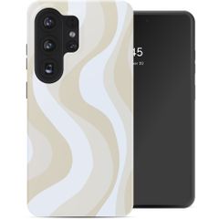 Selencia Cover posteriore Vivid con MagSafe Samsung Galaxy S26 Ultra - Desert Waves Beige