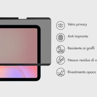 Accezz Pellicola protettiva con privacy magnetica Samsung Galaxy Tab S10 Lite / S10 FE / S9 FE / S9 / S8 / S7
