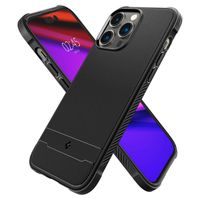 Spigen Cover Rugged Armor con MagSafe Apple iPhone 14 Pro Max - Nero
