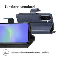 imoshion Cover a libro di Lusso Samsung Galaxy A37 (5G) - Blu scuro