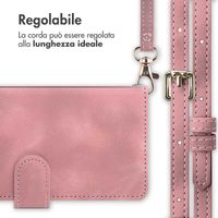 imoshion Cover a libro con Cordino Samsung Galaxy A55 - Rosa