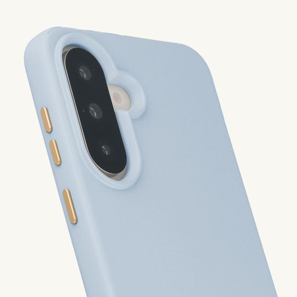 Selencia Cover posteriore Rivièra con MagSafe con ganci rimovibili Samsung Galaxy A37 (5G) - Powder Blue
