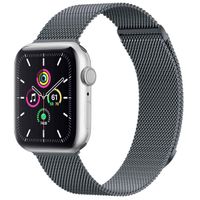 imoshion Cinturino milanese magnetico Apple Watch | 38/40/41/42 mm - Taglia M - Grigio scuro