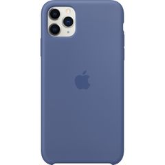 Apple Cover in Silicone Apple iPhone 11 Pro Max - Linen Blue