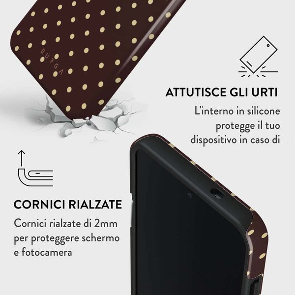 Burga Cover Posteriore Resistente con MagSafe Samsung Galaxy S25 - Sorry Busy