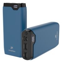 imoshion Powerbank da 20.000 mAh - Caricabatterie rapido da 22,5 W - USB-C / USB-A - Blu