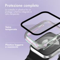 imoshion Cover rigida integrale lucida Apple Watch 7 / 8 / 9 - 45 mm - Pearlescent