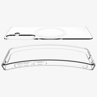 Spigen Cover Posteriore Ultra Ibrida con MagSafe Samsung Galaxy S25 Plus - Trasparente