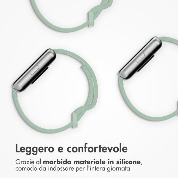 imoshion Cinturino in silicone⁺ Apple Watch | 44/45/46/49 mm - Taglia M/L - Pistachio