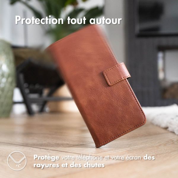 imoshion Luxe Bookcase Samsung Galaxy A27 (5G) - Bruin