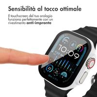 imoshion Cover rigida integrale Apple Watch Ultra / Ultra 2 / Ultra 3 - 49 mm - Bianco