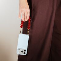 Selencia Cover posteriore Rivièra con MagSafe con ganci rimovibili Samsung Galaxy A37 (5G) - Powder Blue