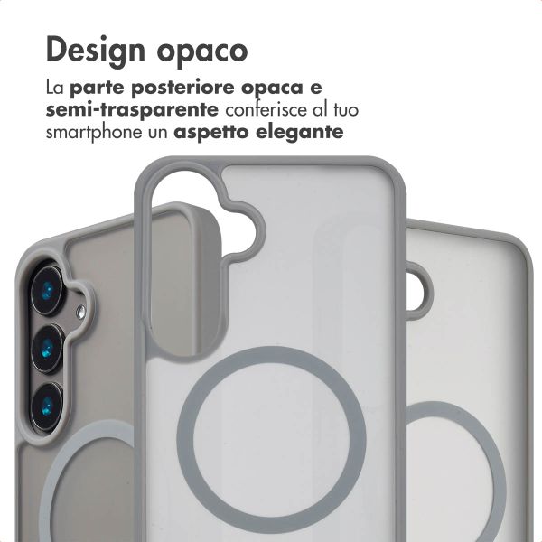 imoshion Cover posteriore Color Guard con MagSafe Samsung Galaxy S24 Plus - Grigio