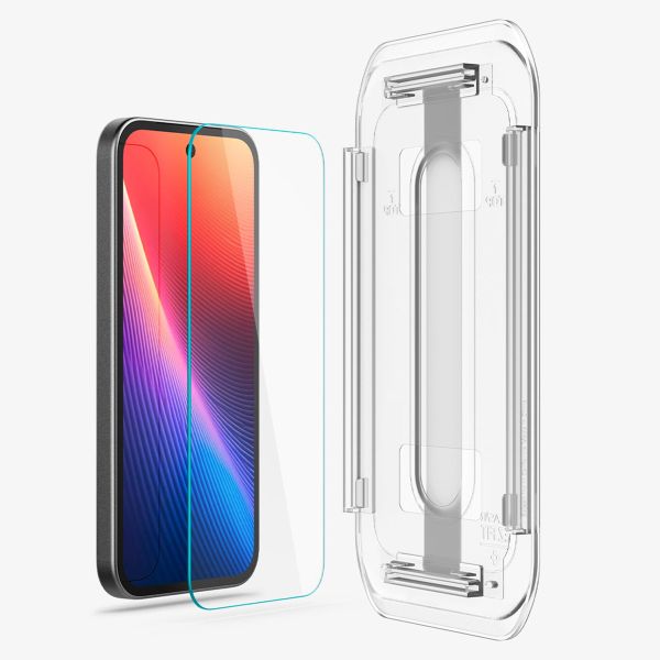 Spigen Vetro temperato GLAStR EZ Fit, confezione da 2 + Applicatore Google Pixel 9A