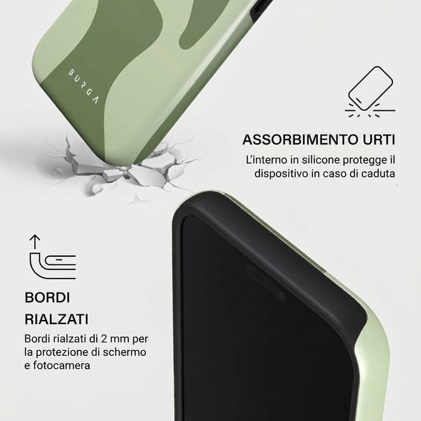 Burga Cover Posteriore Resistente con MagSafe Apple iPhone 17 Pro - No Rush