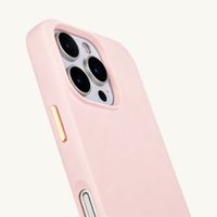 Selencia Cover posteriore Rivièra con MagSafe con ganci rimovibili Apple iPhone 16 Pro - Sorbet Pink