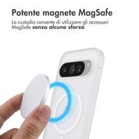 imoshion Cover posteriore Color Guard con MagSafe Google Pixel 9 / 9 Pro / 10 / 10 Pro - Bianco