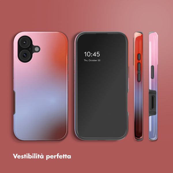 Selencia Cover posteriore Vivid con MagSafe Apple iPhone 17 - Gradient Soft Blush